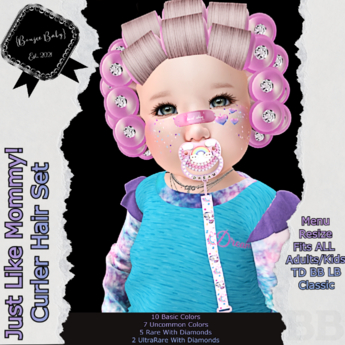 Second Life Marketplace - {Boujee Baby} Boujee Pack Just Like Mommy